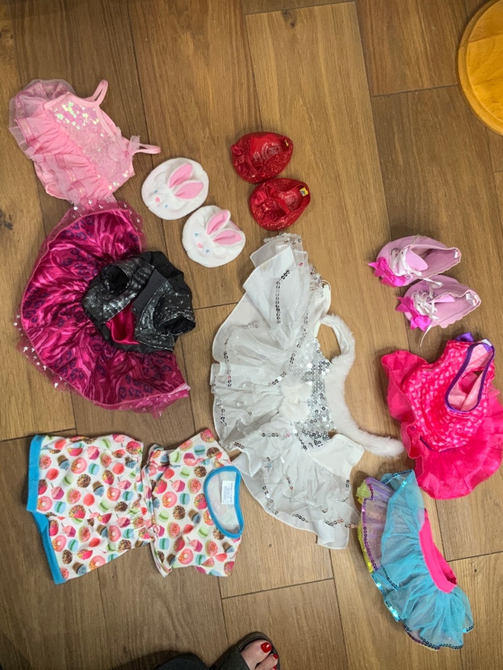 Bundle of Build-a-Bear Clothes and Shoes